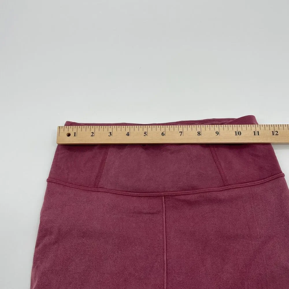 CALIA by CARRIE UNDERWOOD Women's Leggings Size S Mid Rise 7/8 Length Dusty Pink